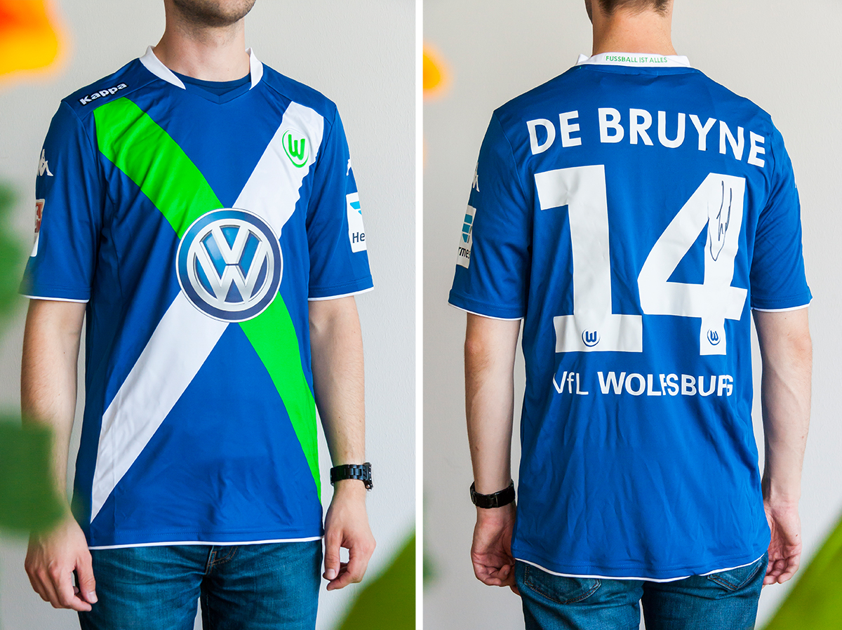 Signiertes Trikot von Kevin de Bruyne